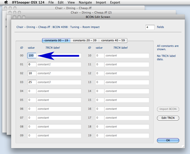 BCON 4098 modifications