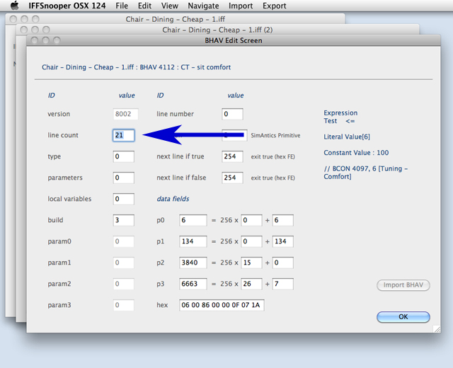 BHAV 4112 edit line count
