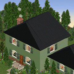 roof in summer