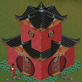 temple top in situ