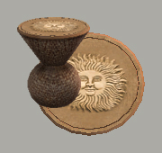 natural Calypso table